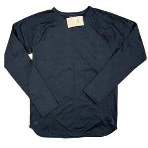 Nike Yoga Men's Dri-FIT Crew Top black size Medium athletic top long sleeve NEW